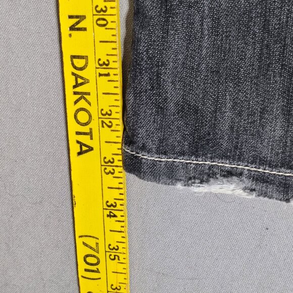 Guess Jeans women's size 29 medium washed grey colour Pismo Straight leg denim - Picture 12 of 14